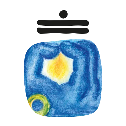 Kin 167 | Mano Blu Spettrale 1 disegno kin 167 kin 167